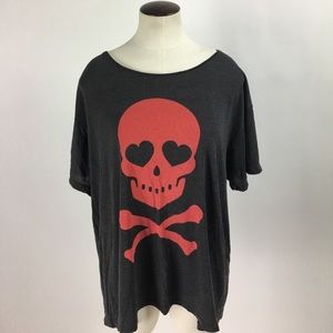 Wildfox - Skull & Crossbones Shirt